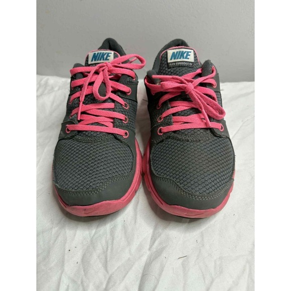 Nike Flex Experience RN Low Gray and pink running shoes size 7 - Picture 3 of 6